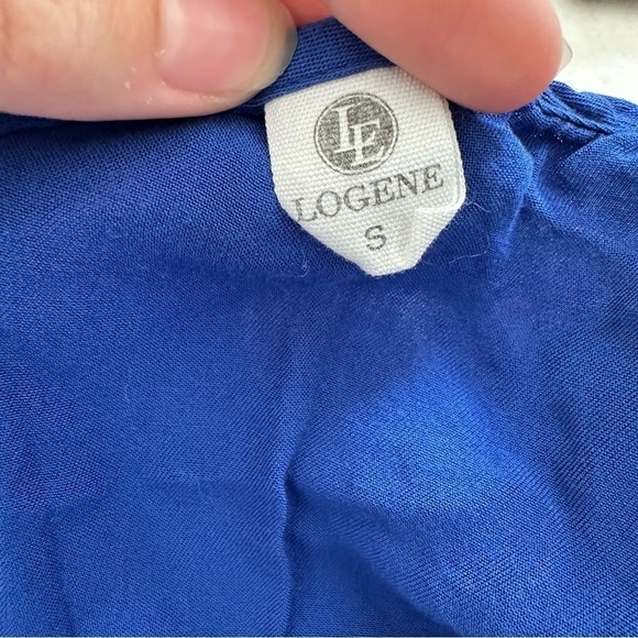 Logene royal blue three tiered maxi dress - Picture 8 of 11